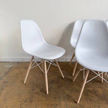 Herman Miller Multi color Eames Molded chairs - Set of 6