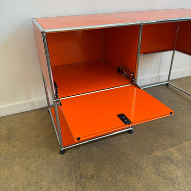 USM Haller Desk (Pure Orange)