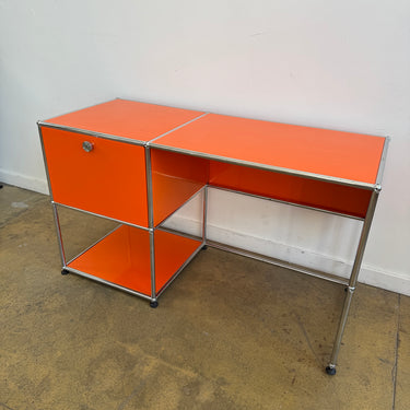 USM Haller Desk (Pure Orange)