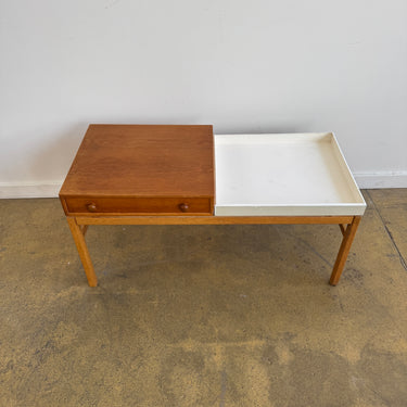 Swedish Engström & Myrstrand "Casino" Teak Entryway Table for Tingström's Bra Bohag