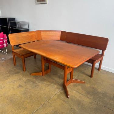 Danish Modern Breakfast Nook Set by Korup Stolefabrik, 1960s