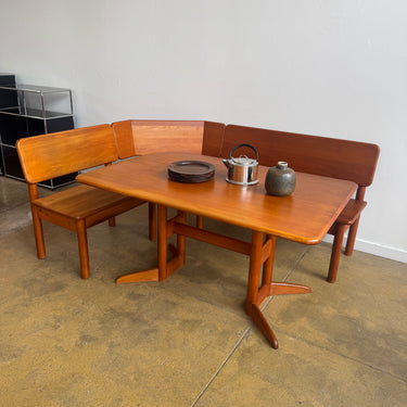 Danish Modern Breakfast Nook Set by Korup Stolefabrik, 1960s