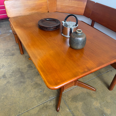 Danish Modern Breakfast Nook Set by Korup Stolefabrik, 1960s