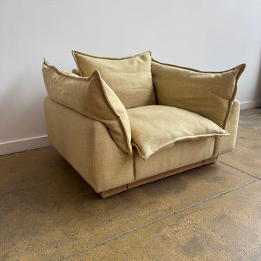 Vintage Italian Cado Lunge Chair by Gunnar Gravesen & David Lewis for ICF De Padova, 1970s