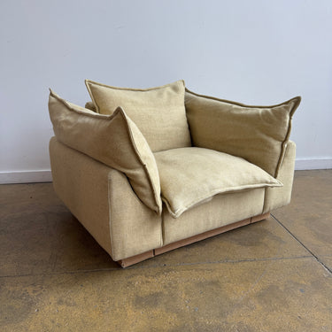 Vintage Italian Cado Lunge Chair by Gunnar Gravesen & David Lewis for ICF De Padova, 1970s