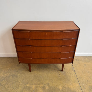 Danish Modern teak Dresser by Vordingborg Møbelfabrik (Refinished)
