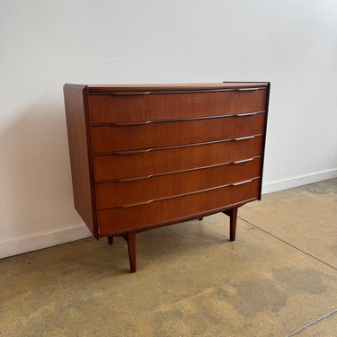 Danish Modern teak Dresser by Vordingborg Møbelfabrik (Refinished)