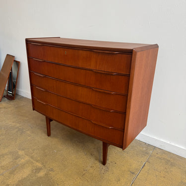Danish Modern teak Dresser by Vordingborg Møbelfabrik (Refinished)