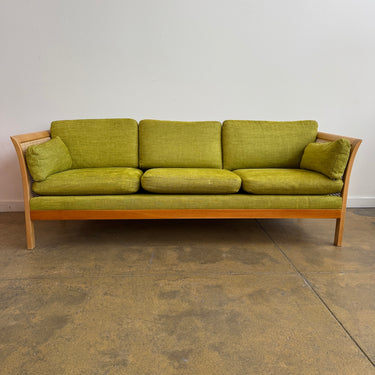 Swedish Arne Norell – “Rattan” Three-Seater Sofa