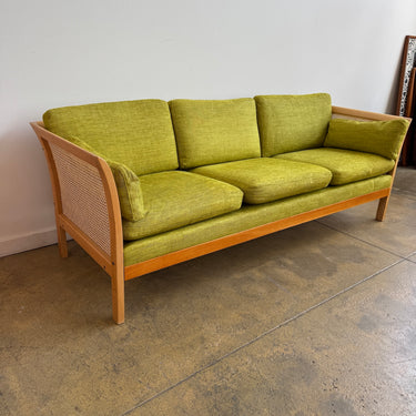 Swedish Arne Norell – “Rattan” Three-Seater Sofa