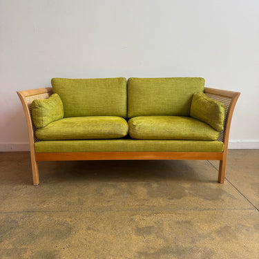Swedish Arne Norell – “Rattan” Two-Seater Sofa
