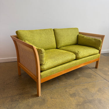 Swedish Arne Norell – “Rattan” Two-Seater Sofa