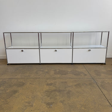 USM Haller 3X2 Long Sideboard - Pure White