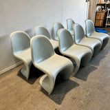 Authentic! Vitra Verner Panton Set of 8 stacking chairs