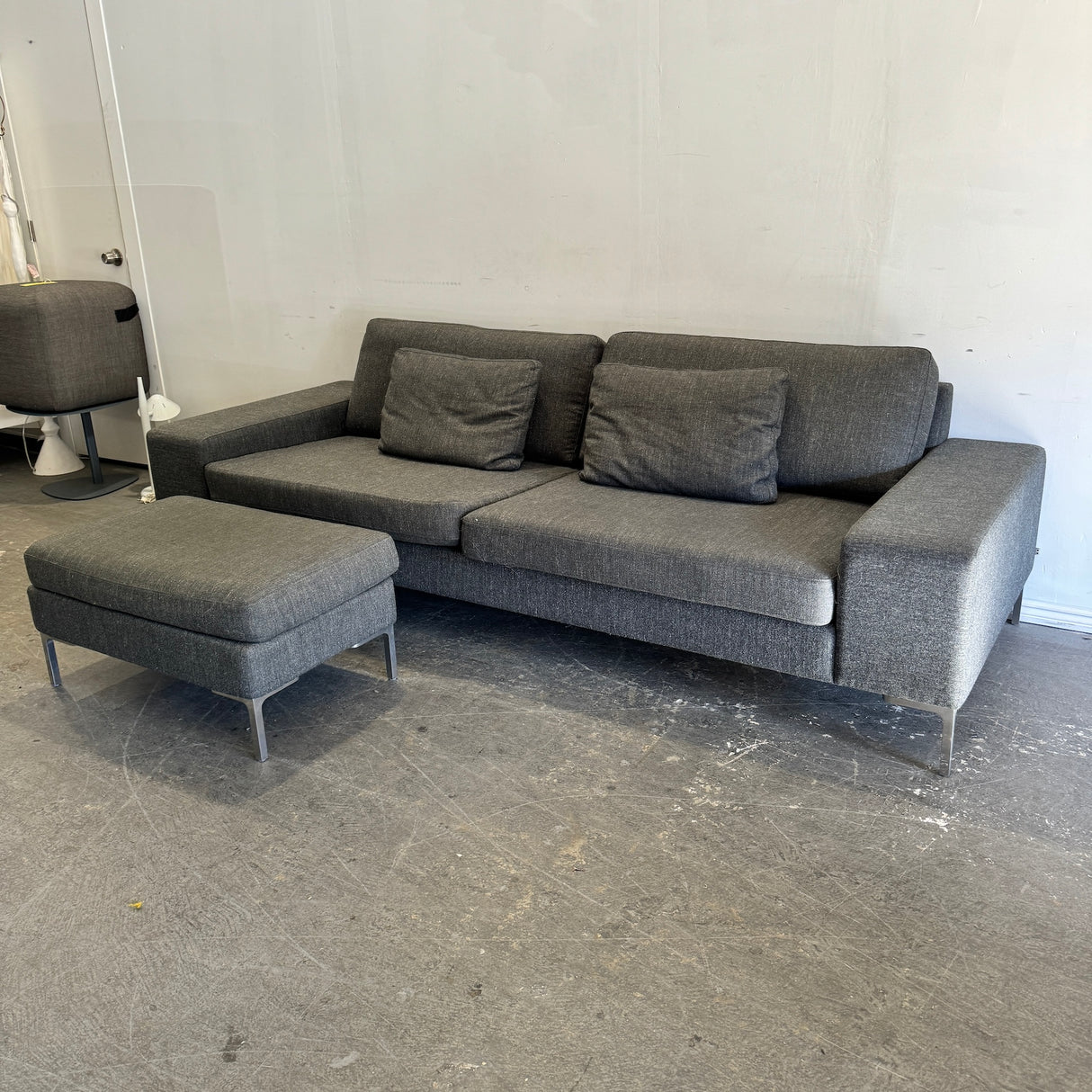 Design Within Reach Arena sectional sofa with ottoman