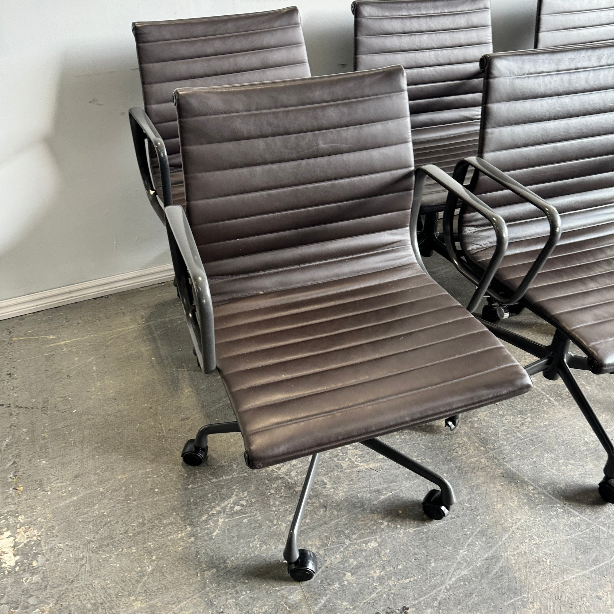 Leather herman 2025 miller office chair