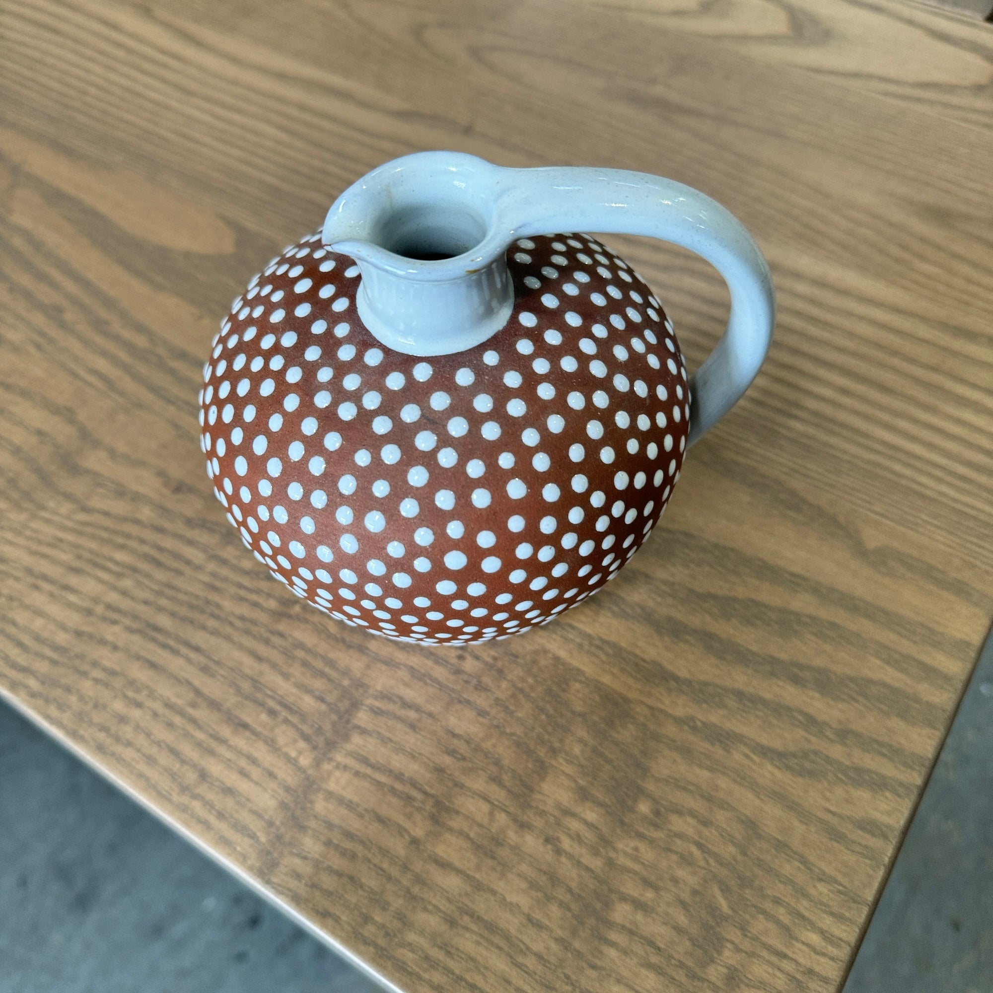 Danish Zeuthen Keramik Denmark Redware Pottery Pitcher