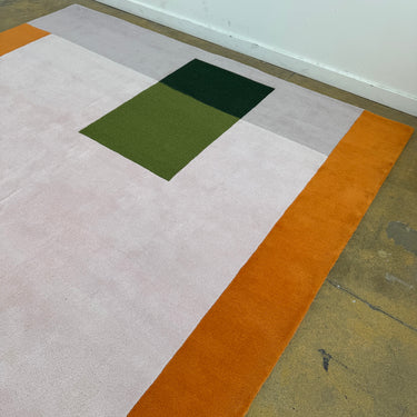 Design Within Reach Tetra Handtufted Wool Rug