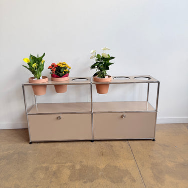 USM Haller 2X2 Planter - Beige