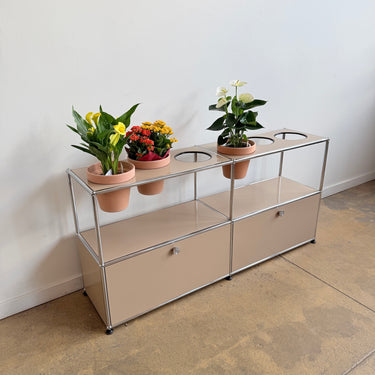 USM Haller 2X2 Planter - Beige
