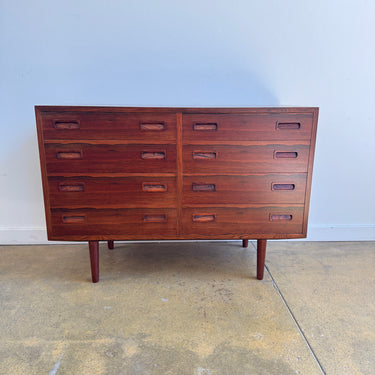 Danish Modern Rosewood 8 Drawer dresser by Poul Hundevad (Refinished)