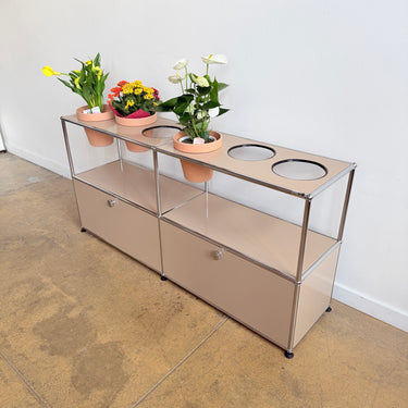USM Haller 2X2 Planter - Beige
