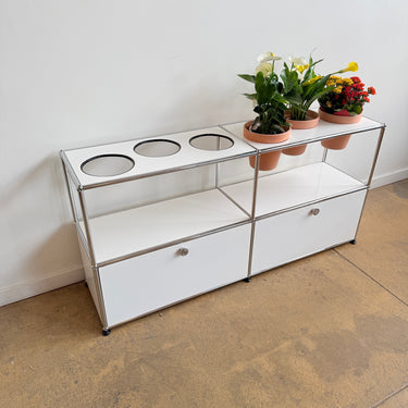 USM Haller 2X2 Planter - Pure White