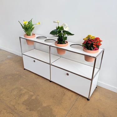 USM Haller 2X2 Planter - Pure White