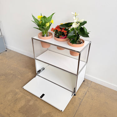 USM Haller 1X2 Planter - Pure White