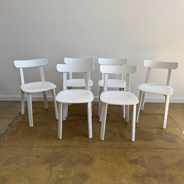 Vitra "All plastic chair" Set of 6 by Jasper Morrison