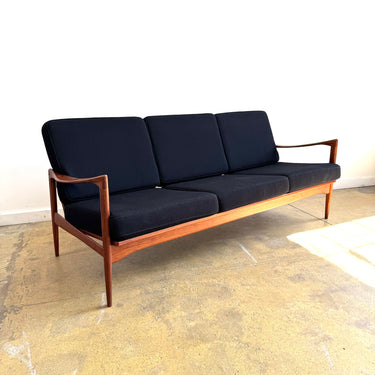 Danish Modern Teak Kandidaten Sofa by Ib Kofod-Larsen for Olof Person