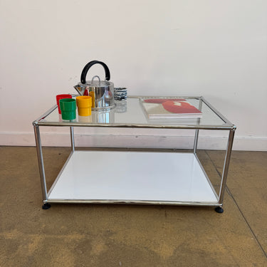 USM Haller Glass Coffee Table