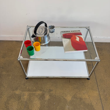 USM Haller Glass Coffee Table