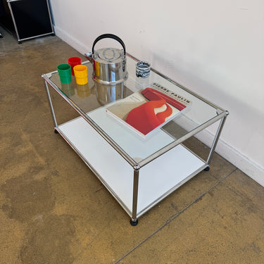 USM Haller Glass Coffee Table