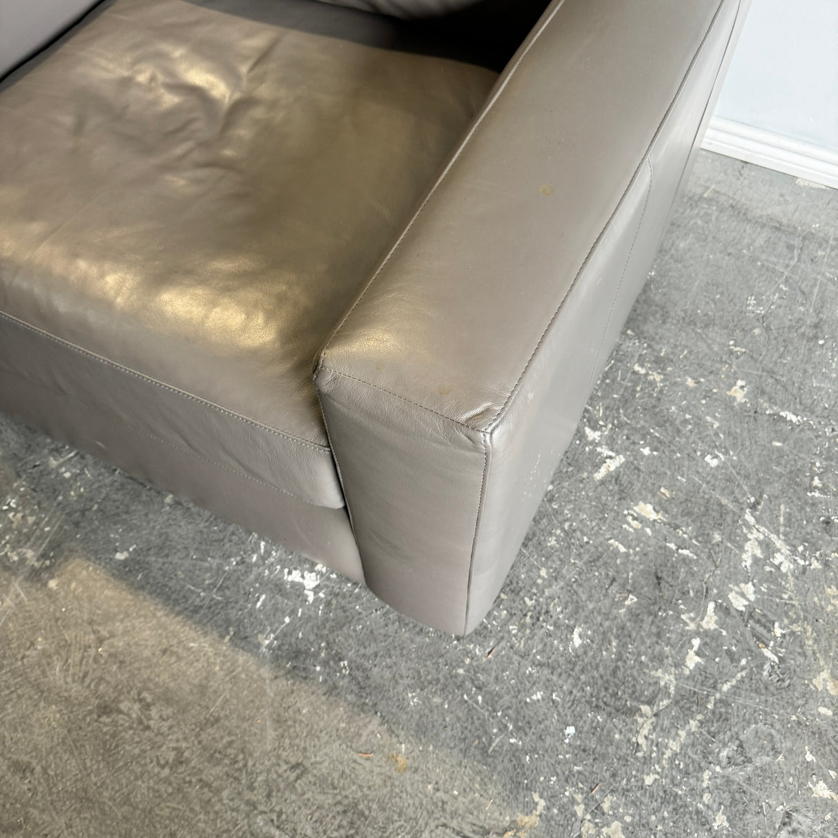 Room & Board Leather Metro Club Chair