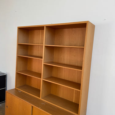 Børge Mogensen Oak Bookcase Cabinet for Søborg Møbler
