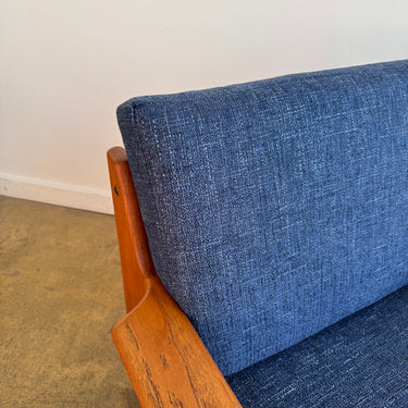 Danish Modern Lounge Chair in Teak by Arne Wahl Iversen for Komfort (Restored)