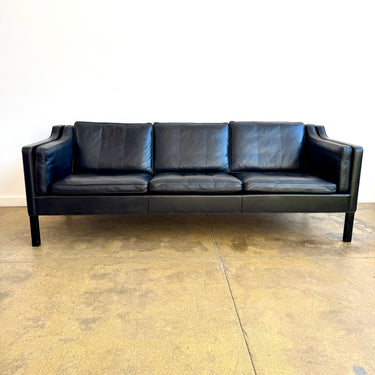 Authentic! Borge Mogensen Leather Sofa by Fredericia