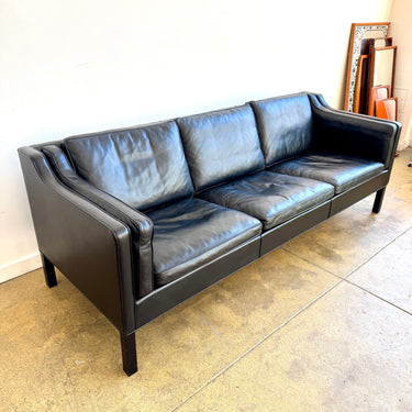 Authentic! Borge Mogensen Leather Sofa by Fredericia