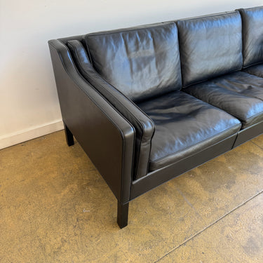 Authentic! Borge Mogensen Leather Sofa by Fredericia