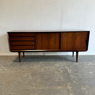 Danish Modern Omann Junior Model 18 Brazilian Rosewood Credenza