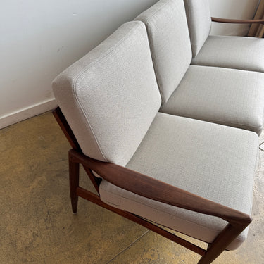 Danish Modern Ib Kofod-Larsen Three-Seat Sofa for Selig, 1960s