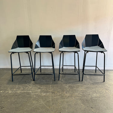 Blu Dot set of 4 Real Good counterstools