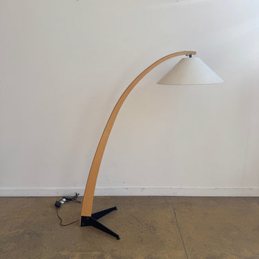 Rare! Danish Modern Mads Caprani Curve  Floor Lamp, 1970s