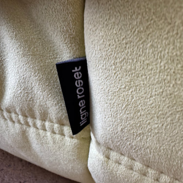 Authentic! Ligne Roset Three Seater Togo Sofa - Alcantara Fabric