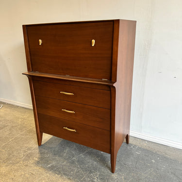 Stanley Furniture Vintage Tall dresser Mid Century style from 1960's – enliven mart