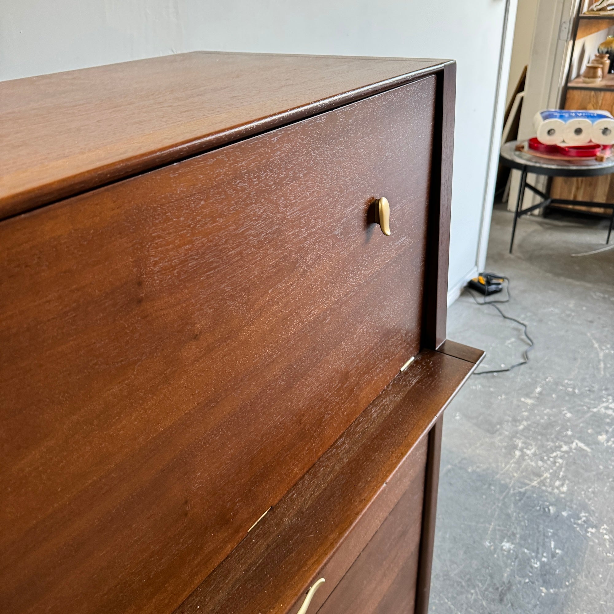 stanley furniture dresser vintage Stanley Furniture Vintage Tall dresser Mid Century style from 1960's – enliven mart