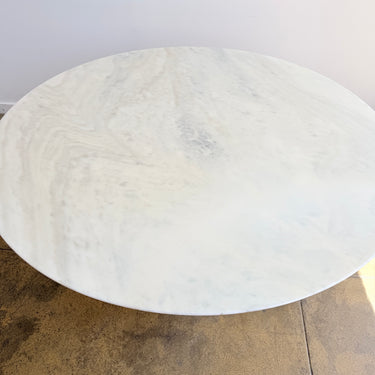 Vintage Horst Brüning Marble Round Dining Table for Kill International