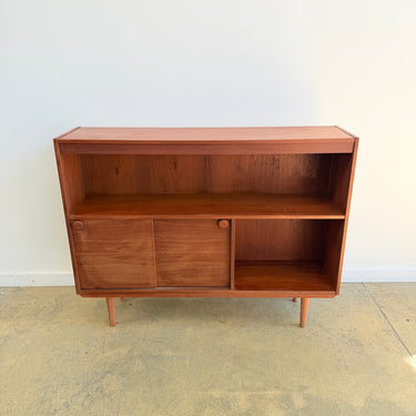 Danish Modern Teakwood Bookshelf Cabinet