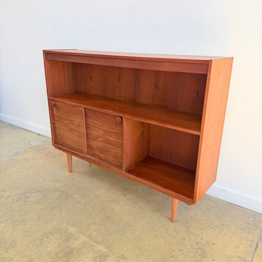 Danish Modern Teakwood Bookshelf Cabinet